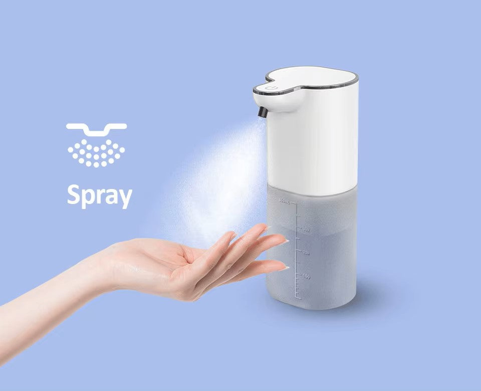 Automatic Soap Dispenser ouchless Foaming Soap Dispenser 400ml USB Rechargeable Electric 4 Level Adjustable Foam Soap Dispenser