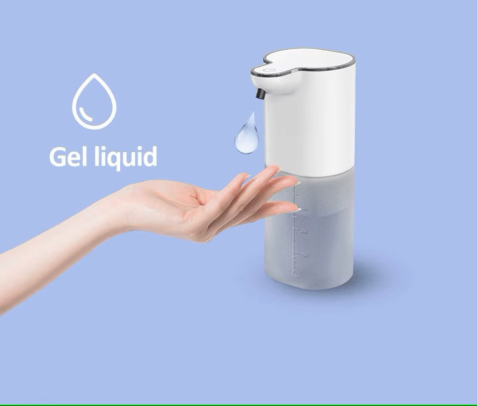 Automatic Soap Dispenser ouchless Foaming Soap Dispenser 400ml USB Rechargeable Electric 4 Level Adjustable Foam Soap Dispenser