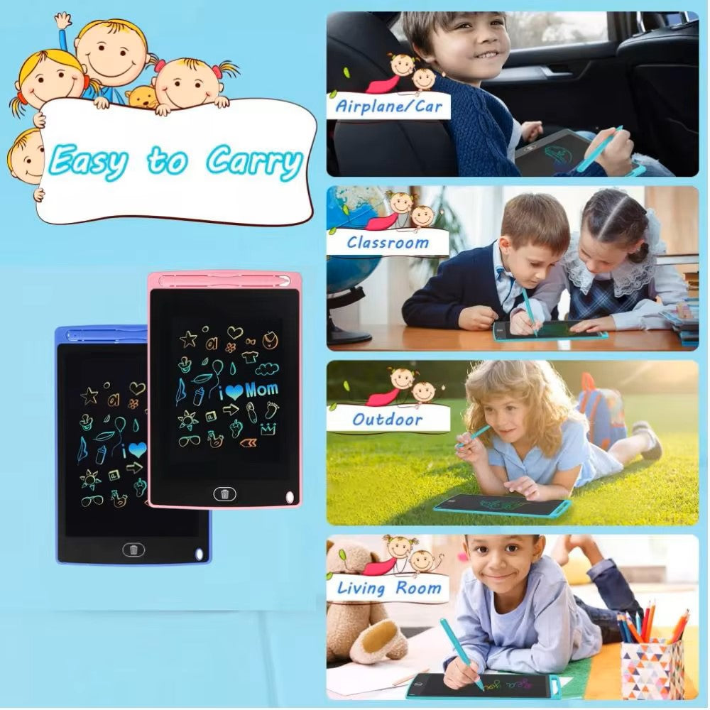 Colourful LCD Writing Tablet Drawing Board Kid Graffiti Sketchpad Toys Handwriting Blackboard Drawing Board Kids Toys