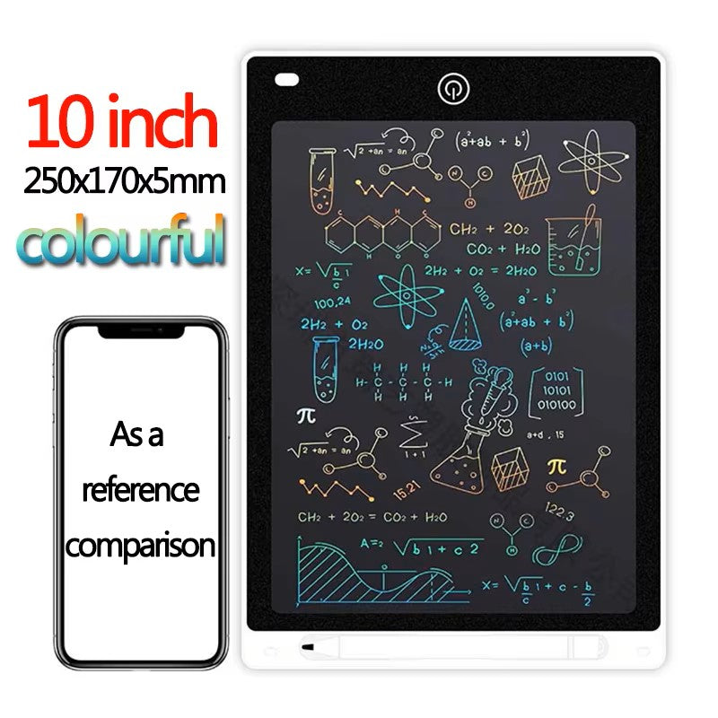 Colourful LCD Writing Tablet Drawing Board Kid Graffiti Sketchpad Toys Handwriting Blackboard Drawing Board Kids Toys