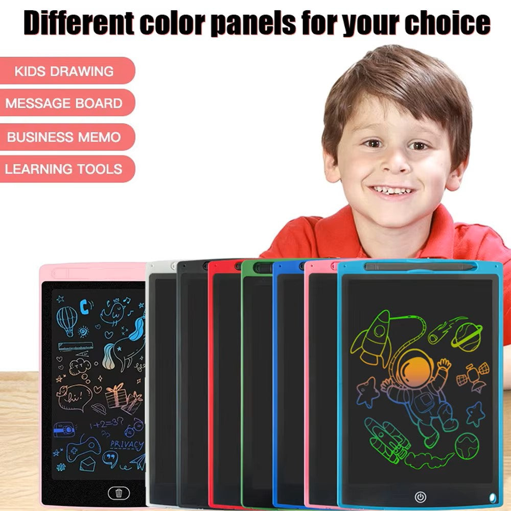 Colourful LCD Writing Tablet Drawing Board Kid Graffiti Sketchpad Toys Handwriting Blackboard Drawing Board Kids Toys