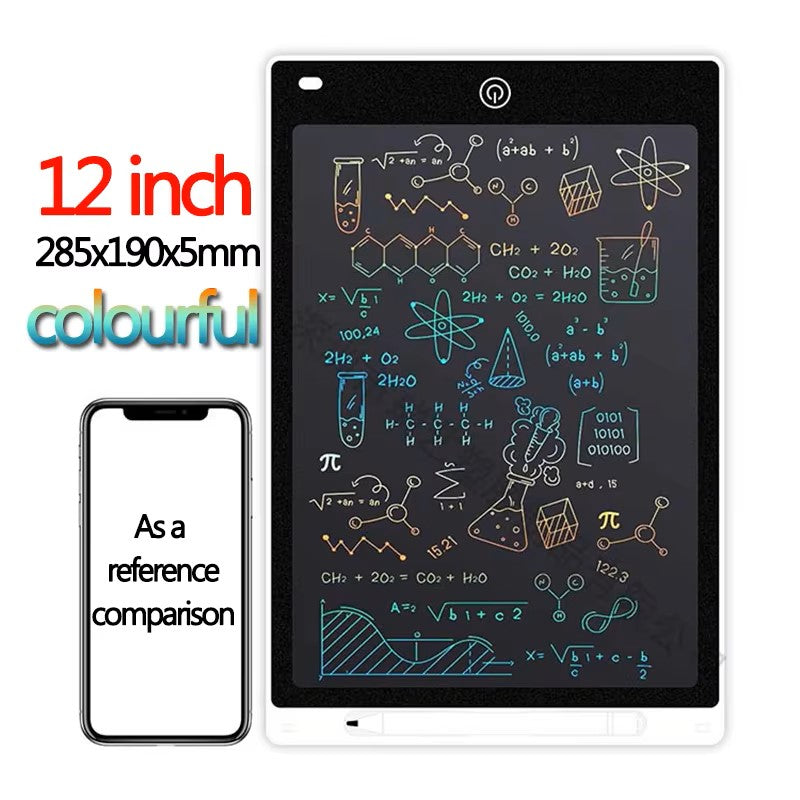 Colourful LCD Writing Tablet Drawing Board Kid Graffiti Sketchpad Toys Handwriting Blackboard Drawing Board Kids Toys