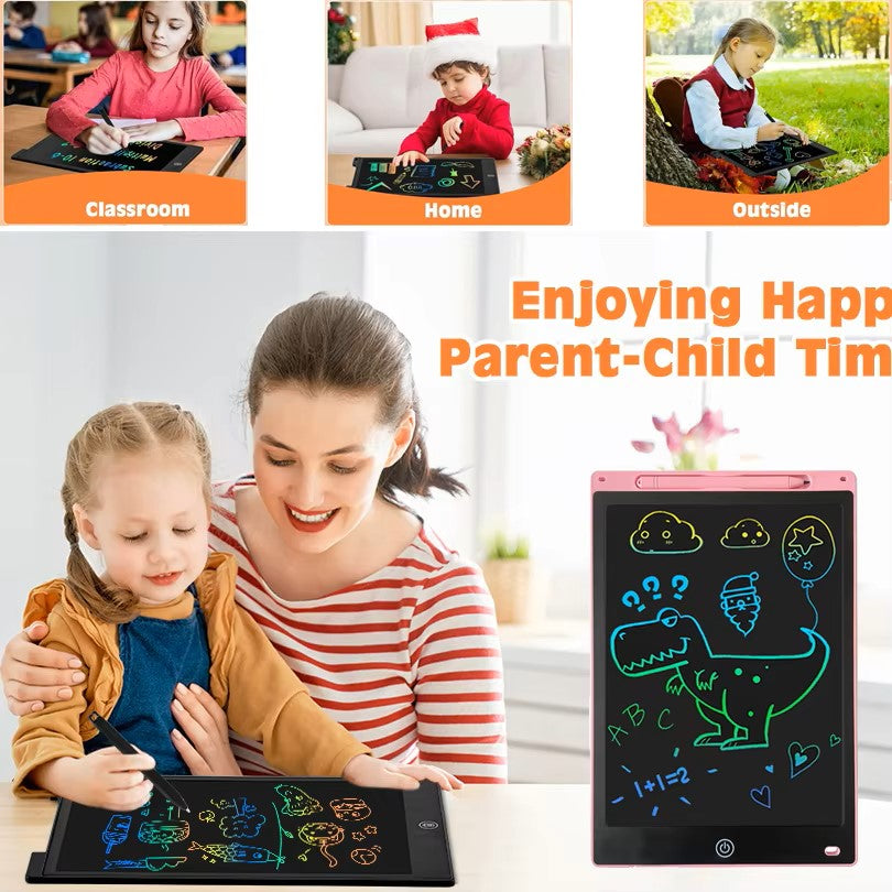 Colourful LCD Writing Tablet Drawing Board Kid Graffiti Sketchpad Toys Handwriting Blackboard Drawing Board Kids Toys